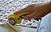 Firefly Craft 45MM Rotary Cutter Set for Fabric or Paper, Yellow