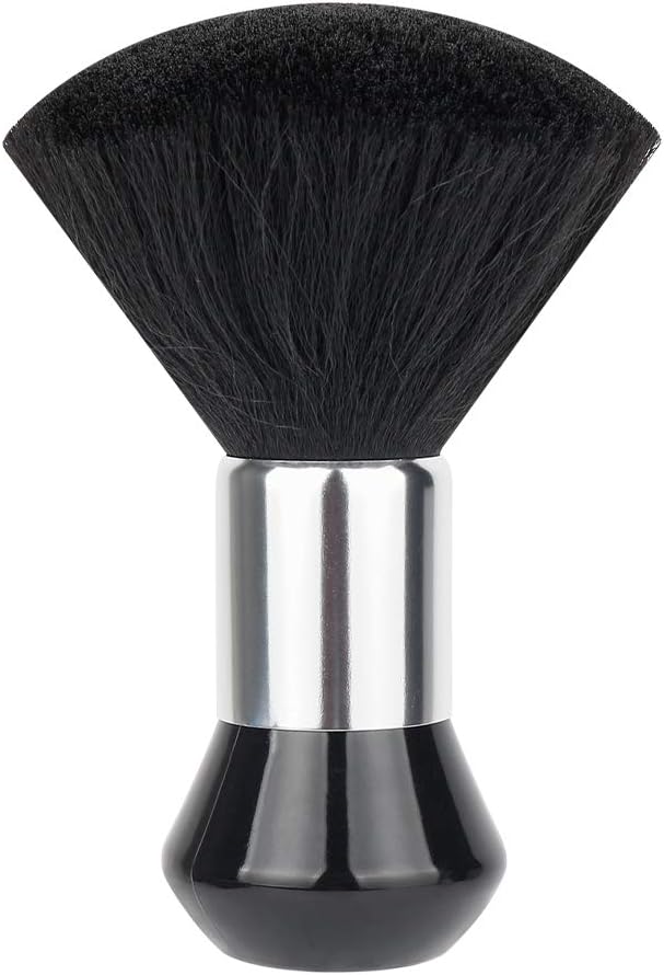 IWILCS Hairdressing Cape, Barber Beauty Shawl with Barbers Brush, Unisex Black Salon Hair Cutting Gown - Image 3