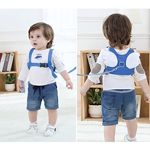 OFUN Toddler Harness Safety Leashes, Baby Leash for Walking, Anti Lost Wrist Link 2.5m, Walking Safety Harness for Kids, Toddler Leash Harness
