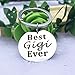 SOSOHOME Mothers Day Gifts for Gigi, Birthday Key Ring Gift Ideas for Grandma - Best Gigi Ever