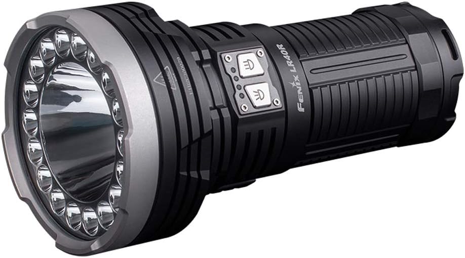 FENIX LR40R USB Rechargeable Flashlight max 12000 lumen Searchlight beam throw 773 meter Torch Li-ion battery pack
