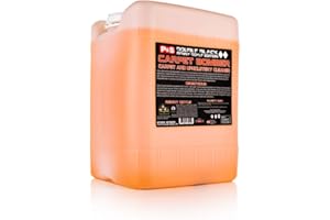 P & S PROFESSIONAL DETAIL PRODUCTS - Carpet Bomber Carpet and Upholstery Cleaner; Citrus-Based Cleaner Dissolves Grease and Lifts Dirt; Highly Dilutable; Great on Engines and Wheel Wells (5 Gallon)