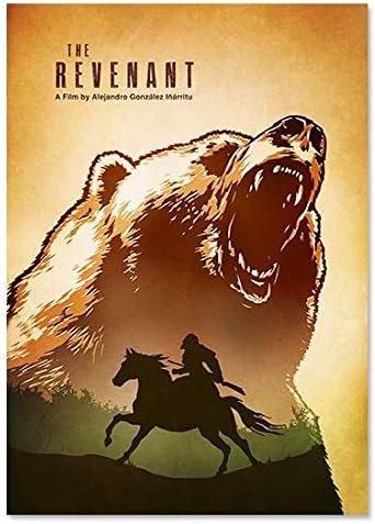 Alejandro González Iñárritu The Revenant Minimalist Movie Poster, Artwork Print, Unframed Print, Office Decor, Home Decor, Wall Hanging, Cafe Decor