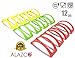 12pc Colorful Stackable ALAZCO Taco Holder Stand Server - For Soft & Hard Shell Taco - Backyard Party Picnic Fiesta (4 Red, 4 Green, 4 Yellow) BPA Free