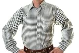 Lederhosen Shirt, Trachtenshirt, Oktoberfest Shirt, German Costume Shirt green
