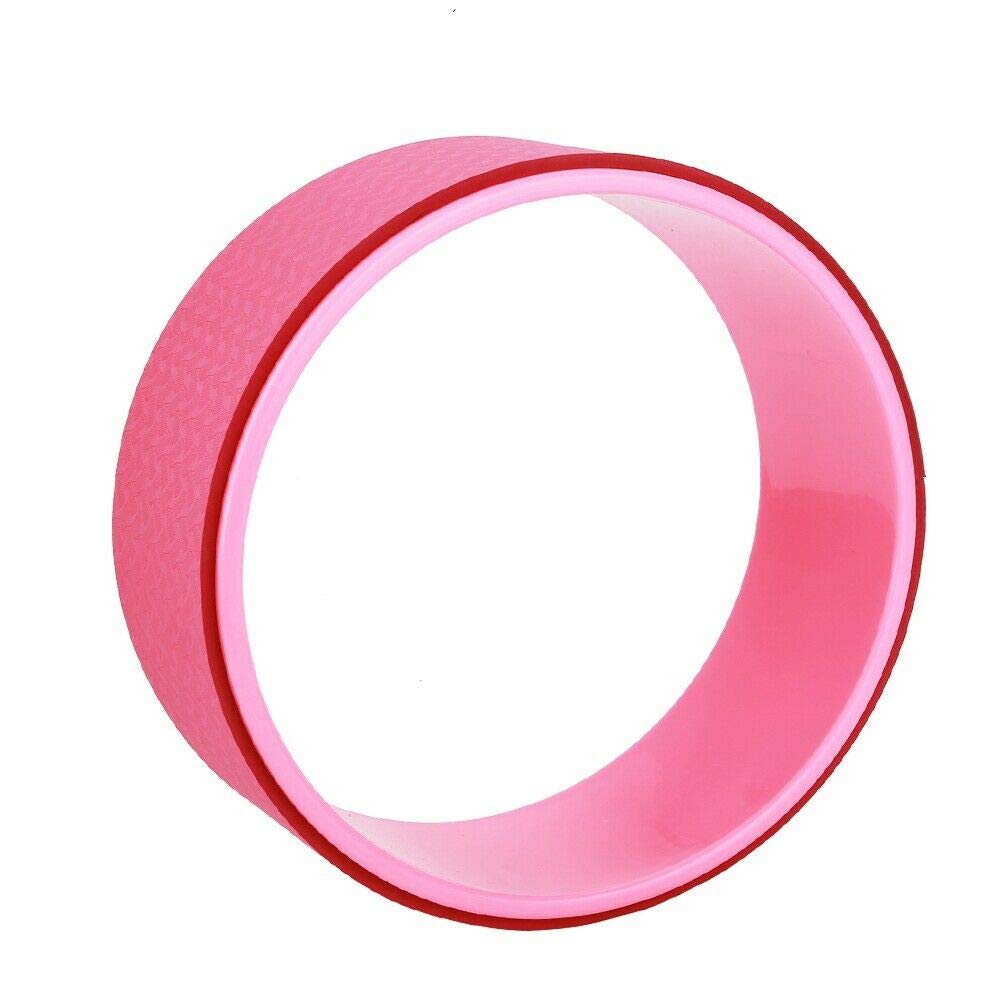 Amazon.com: Kabalo - Rueda de yoga rosa para ejercicio ...