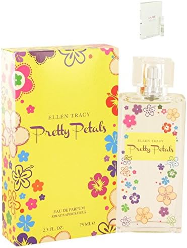 Pretty Petals Perfume Eau De Parfum Spray For Women 2.5 oz.75 ml. + Free Sample Perfume Perles De Lalique 0.03 oz Vial