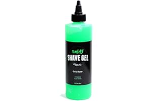 Tomb 45 Shave Gel for Men, Non-Foaming Fresh Scent Clear Shaving Gel with Skin Replenishing Vitamin E and Soothing Aloe Vera, Sensitive Skin Moisturizer 8oz