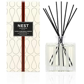 NEST Fragrances Reed Diffuser- Vanilla Orchid & Almond, 5.9 fl oz