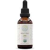 HerbEra Wild Yam B60 Alcohol-Free Herbal Extract USDA Organic Tincture, Concentrated Liquid Drops Natural Wild Yam (Dioscorea Villosa) Dried Root 2 fl oz