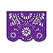 RICO RICO - Plastic Papel Picado 1 Pack, Ideal for a Mexican Fiesta, Cinco de Mayo, Mexican Themed Party and Fiesta Party Decorations,16 Feet Long - 10 Unique Designs.
