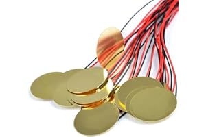 15pcs Piezo Disc Transducer Microphone Trigger Sound Sensor with Leads - High Sensitivity Pickup for Acoustic Guitar Drum DIY