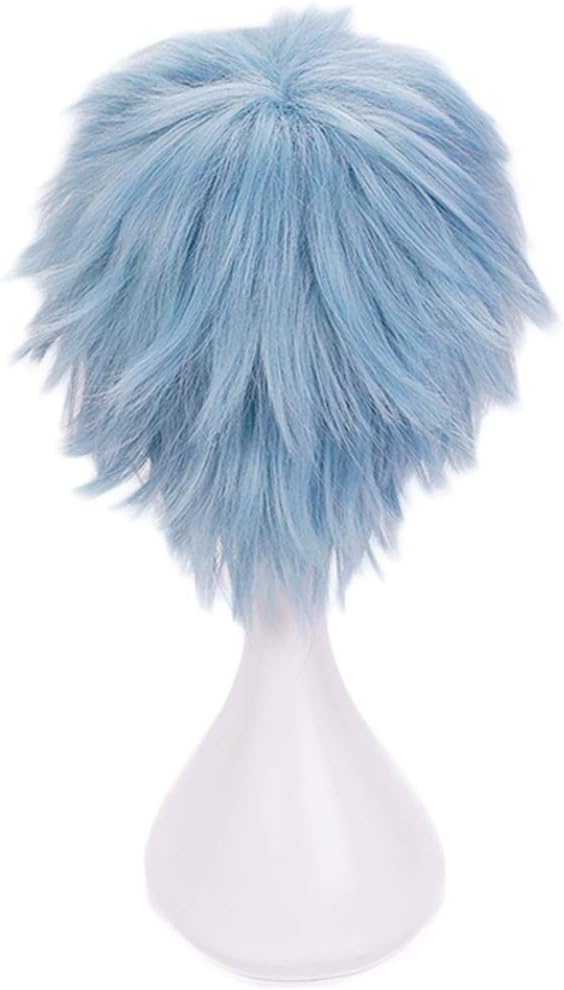 MUZIWIG Anime Cosplay Wig for Tomura Shigaraki My Hero Academia Synthetic Hair with Free Wig Cap Halloween Party Costume Accessories - Image 5