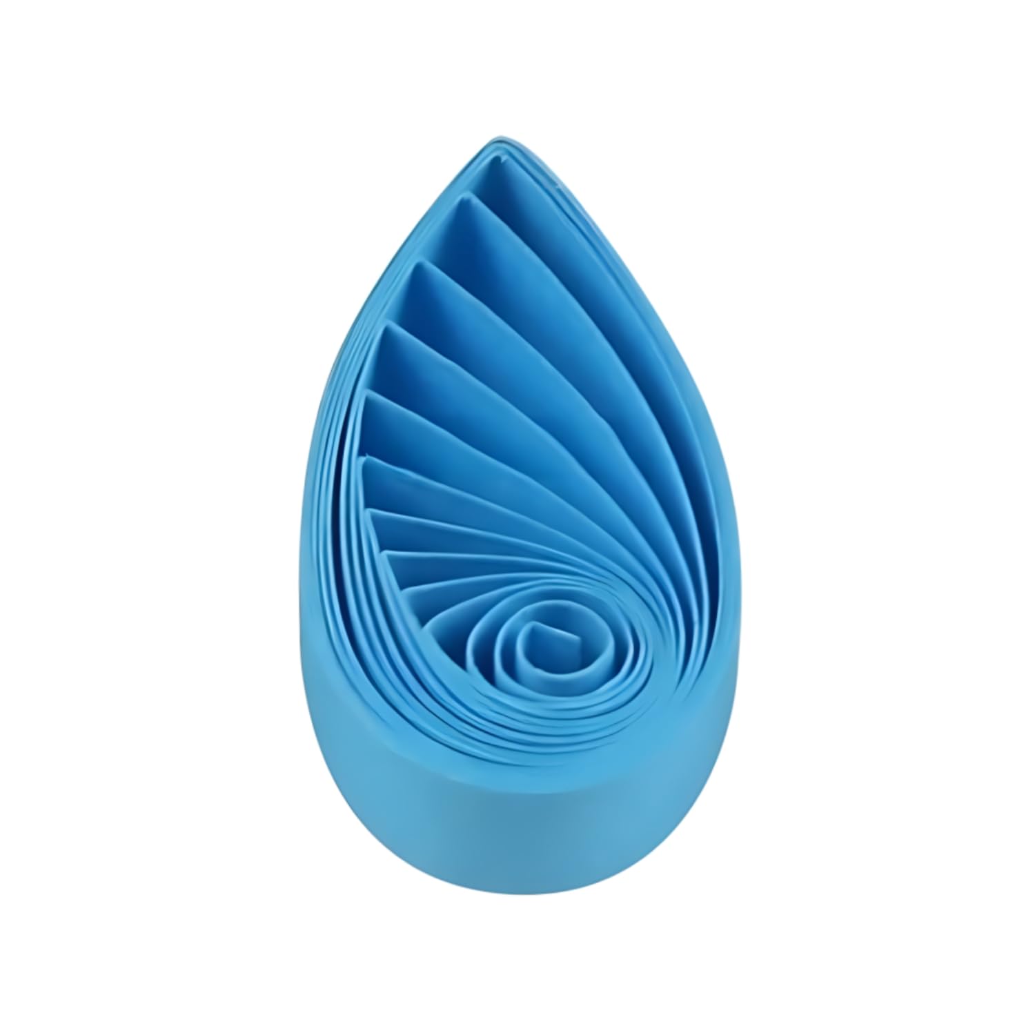 ODETOJOY Paper Quilling Strips 5mm Sky Blue 120pc Quilling Papers 5mm Pastel Blue 54cm Length Solid Color Paper Strips Azure