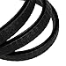 YoYoflyer Crashproof Non-slip Edge Trim Rubber Seal Black PVC 40 Inches