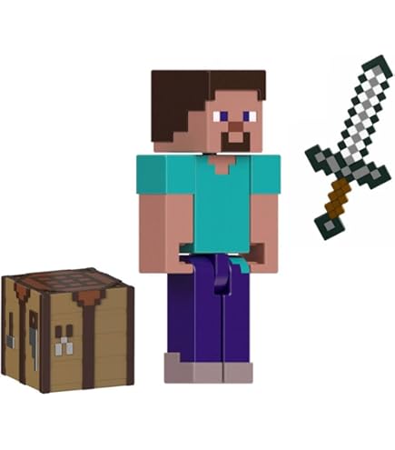 Amazon.com: Mattel Minecraft Toys, 3.25-inch Action Figure 2-Packs