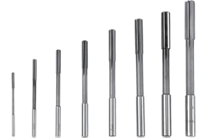 8pcs HSS H8 Straight Shank Chucking Machine Reamer Milling Cutter Tool Set 3/4/5/6/7/8/9/10mm