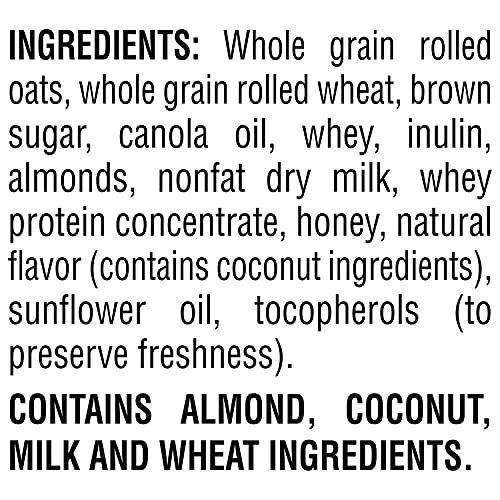 QUAKER SIMPLY GRANOLA, OATS, HONEY, & ALMONDS, 24.1OZ BOX