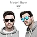 Lekesn Polarized Sunglasses for Men TR90 Unbreakable Mens Sunglasses Driving Sun Glasses For Men/Women