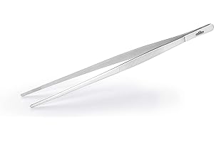 Napoleon BBQ Grill Accessory, Grilling Pincer Tong For Small Or Delicate Food, Stainless Steel, Great For Seafood Like Shrimp And Scallops, Great For Flipping, Adjusting, Turning Vegetables