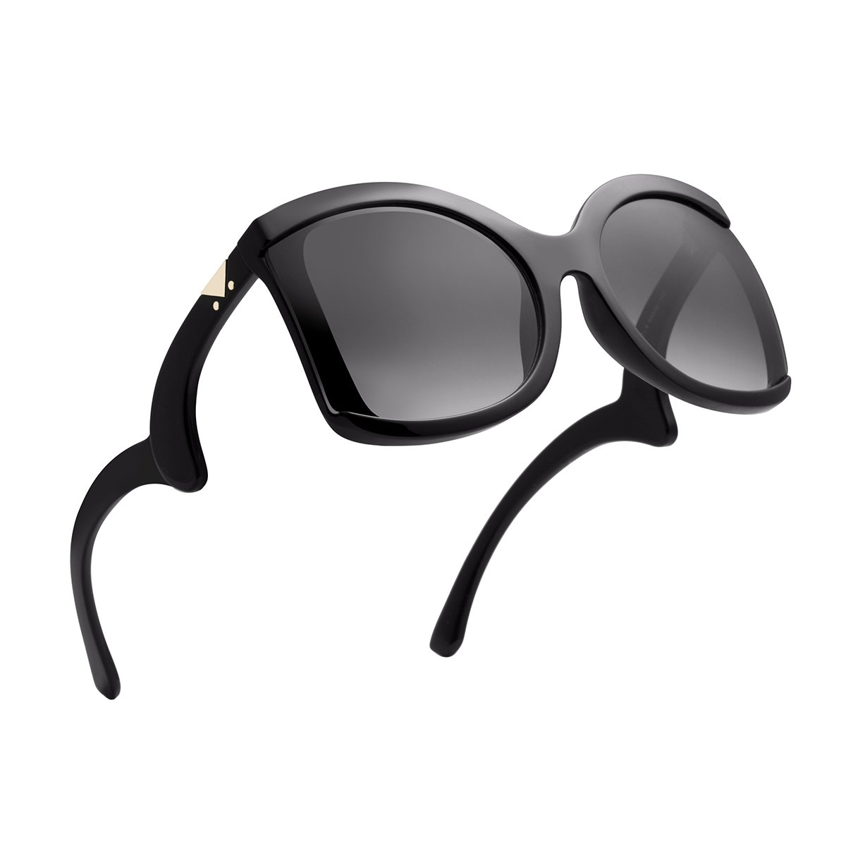 RAYSUN Sunglasses for Women Oversized Square Sunglasses Multi Tinted Frame Fashion Modern Shades 100% UV Protection Eyewear