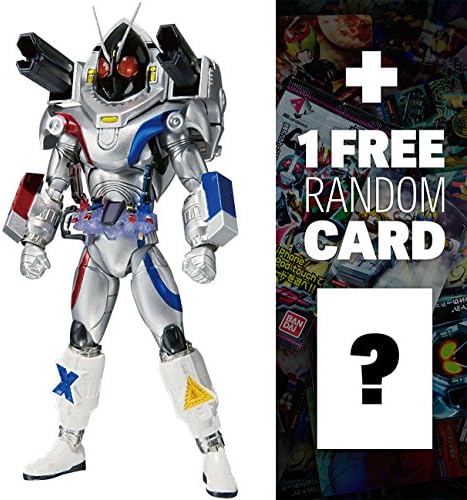 Kamen Rider Fourze Magnet States: Kamen Rider Fourze x Tamashii Nations S.H. Figuarts Action Figure + 1 FREE Official Japanese Kamen Rider Trading Card Bundle
