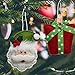 MAGGIFT Handmade Christmas Tree Hanging Ornament Snowman/Santa Claus/Gift Box/Glove/Cloth Decoration for Xmas Tree Party Holiday (Set of 10))