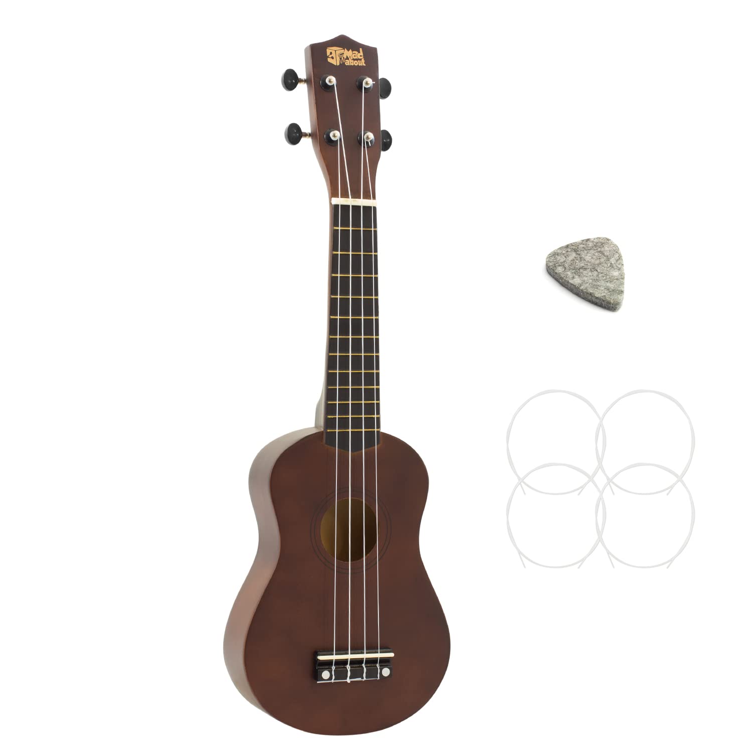 Soprano Ukulele in Dark Wood
