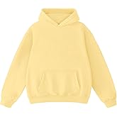 FAIABLE Mens Hoodies Oversized Unisex Acid Wash Hoodie Heavyweight Fleece Vintage Cotton Sweatshirt Men Women Streetwear