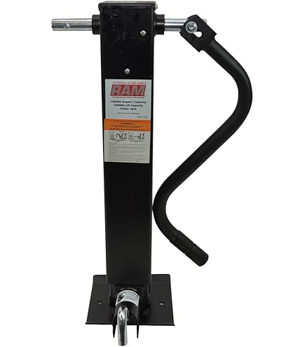 Bulldog TWQ 180 DL-BC HD Square Jack with Crank (800075 Attached