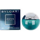 Bvlgari Aqva Pour Homme for Men Eau de Toilette Spray, 3.4 Ounce