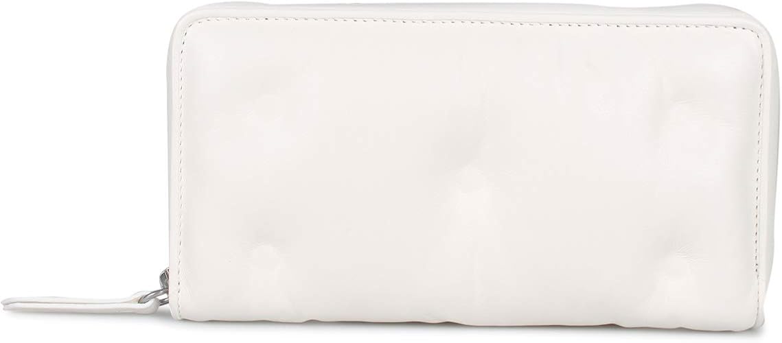 Amazon メゾンマルジェラ Maison Margiela 財布 長財布 ラウンドファスナー Glam Slam S56ui0110 ホワイト 白 並行輸入品 財布