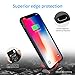 iPhone X/XS Battery Case,[6000mAh] iPhone x/xs Portable Charger,Portable Rechargeable Protective Charging Case Slim Apple iPhone 10,Support Lightning Earphone Sync-Though(Black)