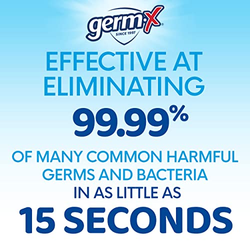 GermX Original Hand Sanitizer, NonDrying Moisturizing Gel with