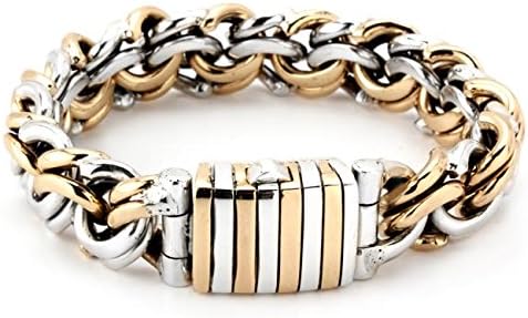 Two Tone Men's Braclet