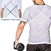 MASS21 Mens Tummy Stomach Control Vest Waist Hook & Eye Closure Compression Slimming Abdomen Shirts White Size L
