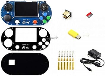 Ibest Waveshare Game Hat For Raspberry Pi A B 2b 3b 3b Zero Zero W Zero Wh Portable Game Console With 3 5inch Ips Screen Smoothly Display Barebones