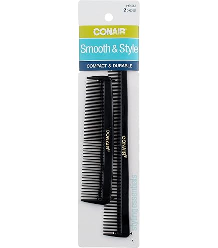 Amazon.com : Conair Hard Rubber Pocket and Barber Comb 2 ea (Pack