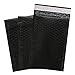 Hengu #0 Black Ploy Bubble Mailers 6x10 inch Self-seal Padded Shipping Envelops Pack of 50pcs