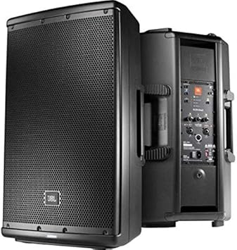 Caixa Acustica Ativa 500W, JBL, EON612, Preto