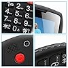 Artfone-Big-Button-Mobile-Phone-for-Elderly-Unlocked-Senior-Sim-Free-with-SOS-Emergency-Button1400mAh-Battery artfone C1 Black,Big Button Mobile Phone for Elderly, Unlocked Senior Mobile Phone with SOS,1400mAh Big Battery,Three…