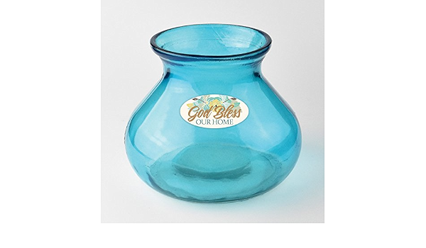 Amazon.com: God Bless Our Home - Blue Versed Vases Flower Vase : Home \u0026  Kitchen