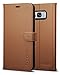 Spigen Wallet S Galaxy S8 Case with Foldable Cover and Kickstand Feature for Samsung Galaxy S8 (2017) - Coffee Brown