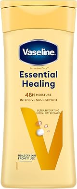 3x Vaseline Intensive Care Essential Healing Body Lotion 400ml Dry Skin view 2