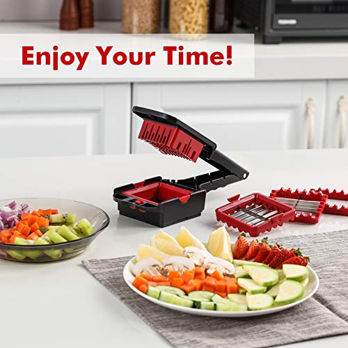 Geedel Food Chopper, Vegetable Chopper Easy to Clean Food Choppers and