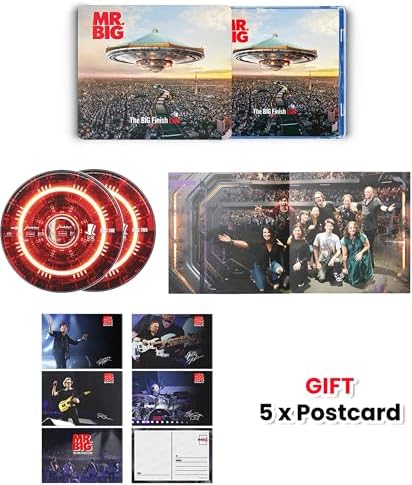 Mr. Big - The BIG Finish Live - 2 MQA-CD + Blu-ray + Gift 