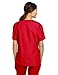 WonderWink Womens Origins Bravo V-Neck Top Medical Scrubs Shirt, Red, Medium US