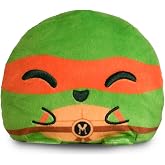 TeeTurtle Reversible TMNT Michelangelo &amp; Ooze Baby 4 Inch Flip Plushie