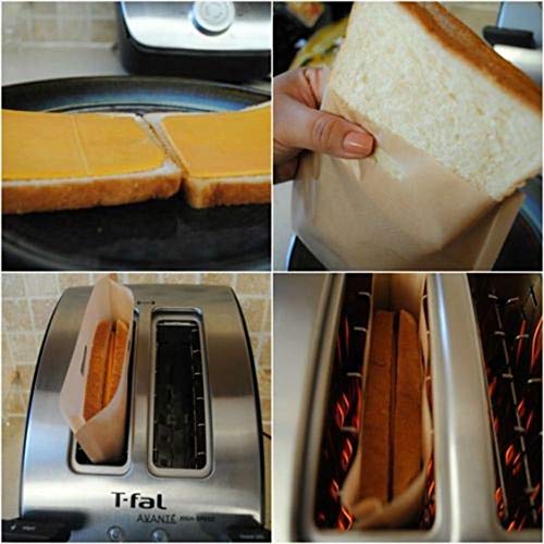 5 Oneup+Non+stick+Reusable+Sandwich+Pastries