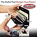 Atomic Charge Wallet by BulbHead, Portable Battery Power Bank, Bifold Wallet with RFID Protection & Security